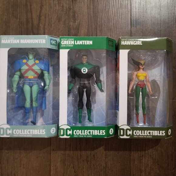 DC Comics DC Collectibles Justice League Animated Bundle - Picture 1 of 13